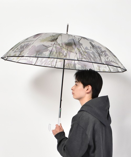 Waterfront(ウォーターフロント)の「memorif. 花びらき 55cm(長傘・レディース・マルチ/グリーン/パープル/その他/ブルー系/グリーン系・FREE)」の15枚目の写真