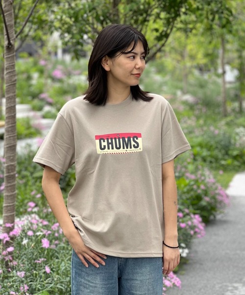 CHUMS(チャムス)の「【CHUMS】CHUMS Baggage T-Shirt(Tシャツ/カットソー・メンズ・グレー/ブラック/ブルーグリーン/ホワイト・MEDIUM/LARGE/X-LARGE)」の3枚目の写真