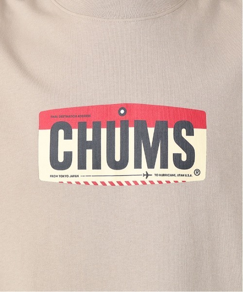 CHUMS(チャムス)の「【CHUMS】CHUMS Baggage T-Shirt(Tシャツ/カットソー・メンズ・グレー/ブラック/ブルーグリーン/ホワイト・MEDIUM/LARGE/X-LARGE)」の12枚目の写真