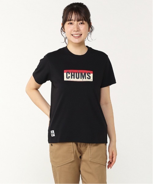 CHUMS(チャムス)の「【CHUMS】CHUMS Baggage T-Shirt(Tシャツ/カットソー・メンズ・グレー/ブラック/ブルーグリーン/ホワイト・MEDIUM/LARGE/X-LARGE)」の8枚目の写真