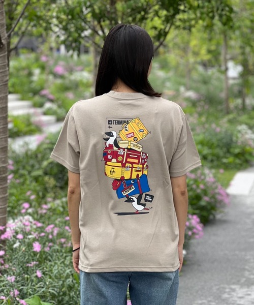 CHUMS(チャムス)の「【CHUMS】CHUMS Baggage T-Shirt(Tシャツ/カットソー・メンズ・グレー/ブラック/ブルーグリーン/ホワイト・MEDIUM/LARGE/X-LARGE)」の16枚目の写真
