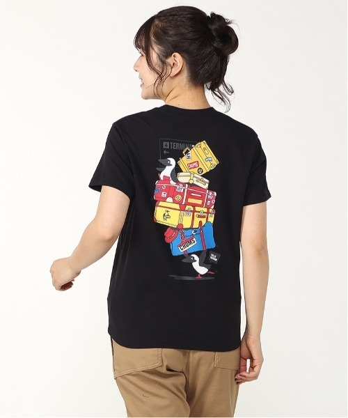 CHUMS(チャムス)の「【CHUMS】CHUMS Baggage T-Shirt(Tシャツ/カットソー・メンズ・グレー/ブラック/ブルーグリーン/ホワイト・MEDIUM/LARGE/X-LARGE)」の18枚目の写真