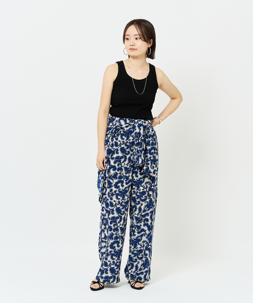 セール】SARASA FLOWERプリントパンツ（その他パンツ）｜HARDY NOIR
