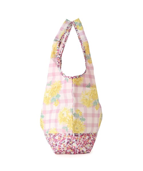 LAURA ASHLEY(ローラアシュレイ)の「【UK本国一推し柄】バーンズフィールド柄 マーケットトート(エコバッグ/サブバッグ・レディース・ピンク系5/グリーン系その他2・00)」の13枚目の写真