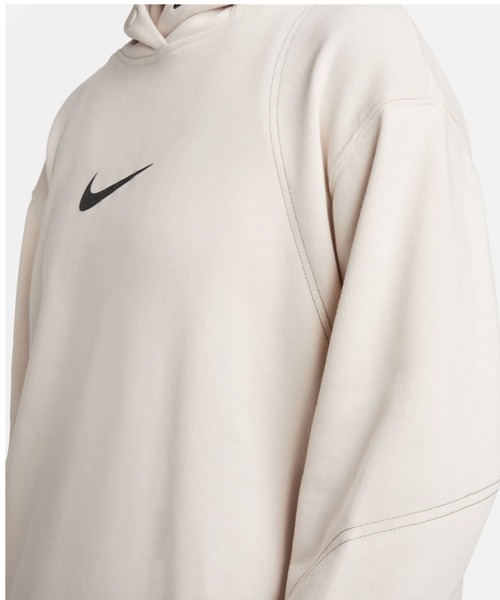 NIKE(ナイキ)の「【NIKE】ナイキスウェットパーカー NSW OS I2SP POフーディ ウィメンズ(パーカー・レディース・ホワイト系その他7/チャコールグレー/ホワイト・L/M/S)」の16枚目の写真