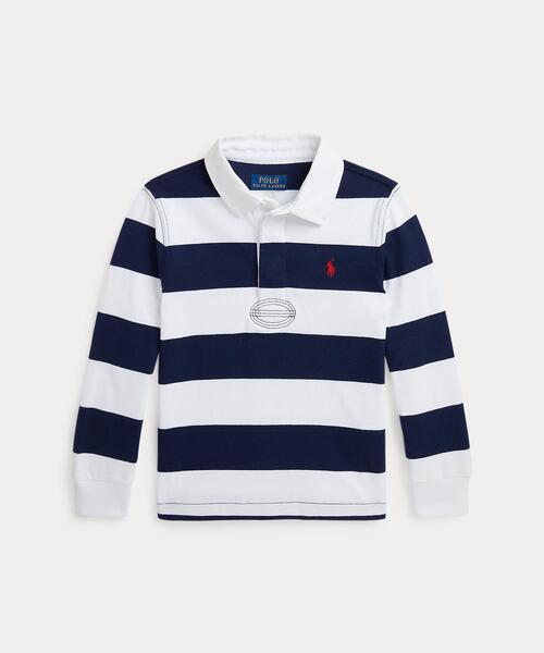 アイコニック ラグビー シャツ（ポロシャツ）｜POLO RALPH LAUREN CHILDRENSWEAR（ポロ ラルフ ローレン チルドレンズウェア）