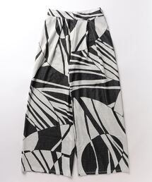 Settimissimo | ITALY ジャガードジオメトリック柄タック入リパンツ(その他パンツ)