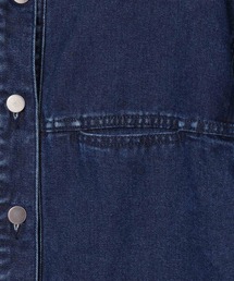 アダムエロペ　カットオフデニムジャケット ADAM ET ROPE' 【WEB限定】カットオフペプラムデニムジャケット
