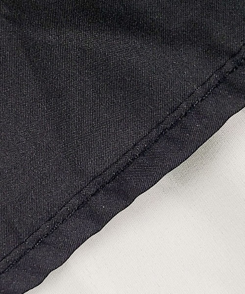 DAY CLOSET（デイ クローゼット）の「【ロング丈/コーデ冴えわたる光沢感】ラウンド切替ティアードメタリックフレアスカート レディース（スカート・レディース・ブラック/シルバー・M/L）」の22枚目の写真