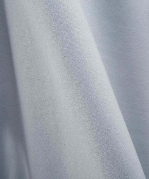 MEN'S MELROSE(メンズメルローズ)の「マーセライズドスムースクルーネックロングスリーブTシャツ(Tシャツ/カットソー・メンズ・ブルーグレー/ホワイト/チャコールグレー・2/3/4)」の13枚目の写真