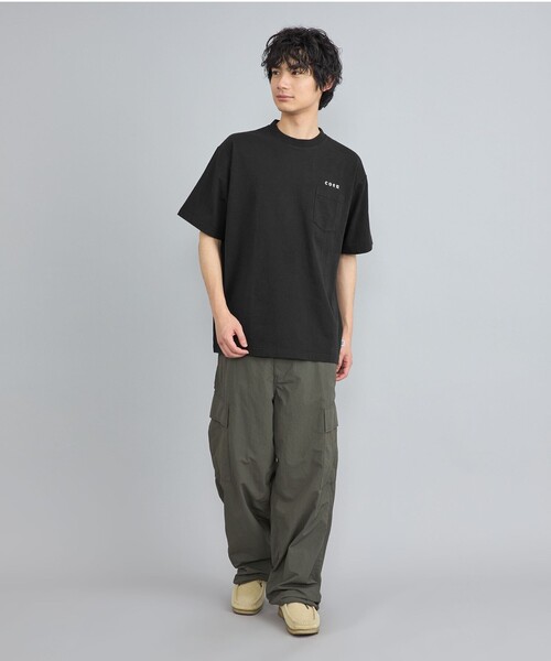 coen(コーエン)の「USAコットンコーエンロゴ刺繍Tシャツ(Tシャツ/カットソー・メンズ・ブラック/その他1/その他2/ホワイト・S/M/L/XL)」の10枚目の写真