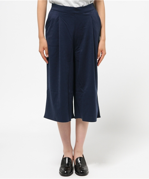 WEGO（ウィゴー）の「WEGO/ポンチガウチョパンツ（その他パンツ・レディース・ブラック/ネイビー/ダークグリーン/ダークグレー・FREE）」の5枚目の写真