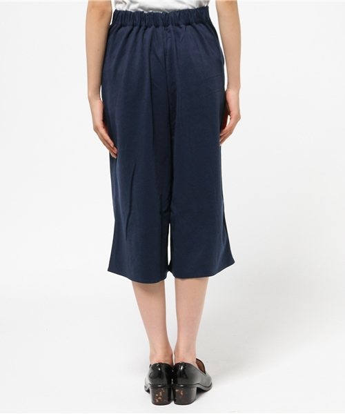 WEGO（ウィゴー）の「WEGO/ポンチガウチョパンツ（その他パンツ・レディース・ブラック/ネイビー/ダークグリーン/ダークグレー・FREE）」の7枚目の写真