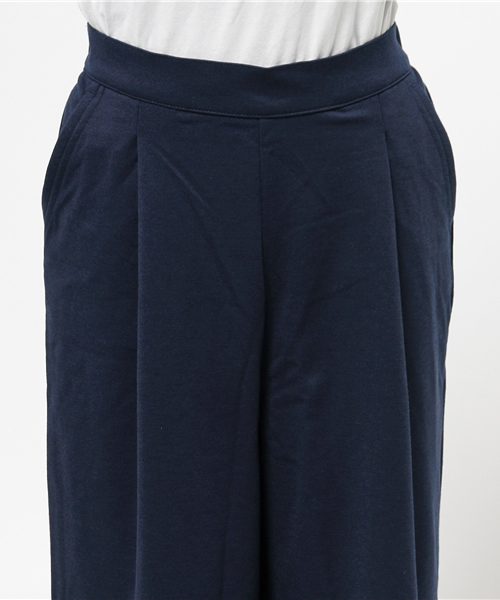 WEGO（ウィゴー）の「WEGO/ポンチガウチョパンツ（その他パンツ・レディース・ブラック/ネイビー/ダークグリーン/ダークグレー・FREE）」の8枚目の写真