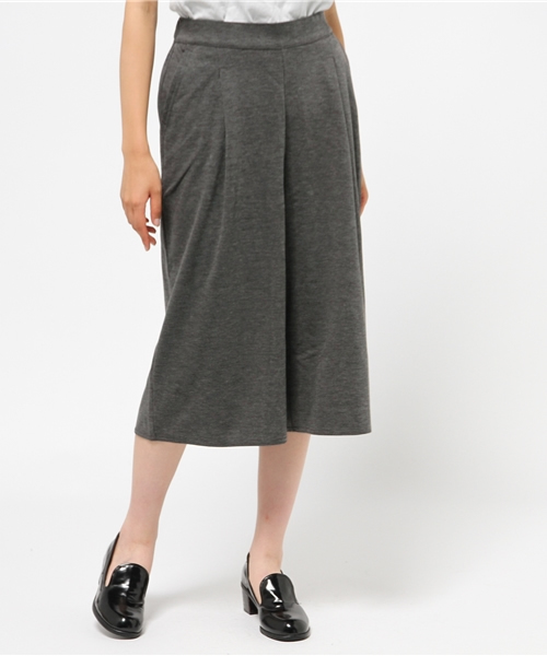 WEGO（ウィゴー）の「WEGO/ポンチガウチョパンツ（その他パンツ・レディース・ブラック/ネイビー/ダークグリーン/ダークグレー・FREE）」の14枚目の写真