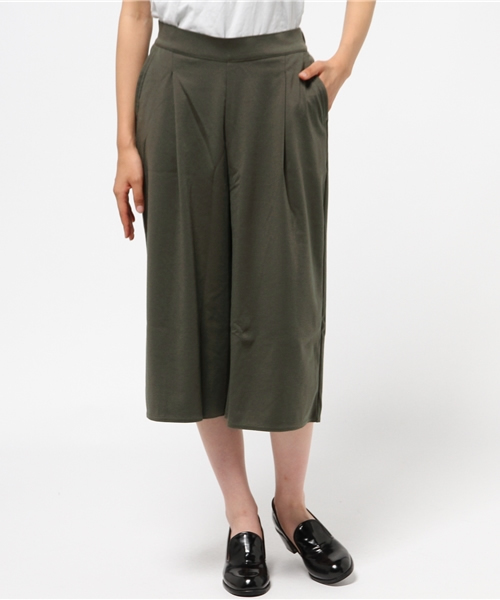 WEGO（ウィゴー）の「WEGO/ポンチガウチョパンツ（その他パンツ・レディース・ブラック/ネイビー/ダークグリーン/ダークグレー・FREE）」の15枚目の写真