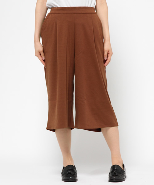 WEGO（ウィゴー）の「WEGO/ポンチガウチョパンツ（その他パンツ・レディース・ブラック/ネイビー/ダークグリーン/ダークグレー・FREE）」の17枚目の写真