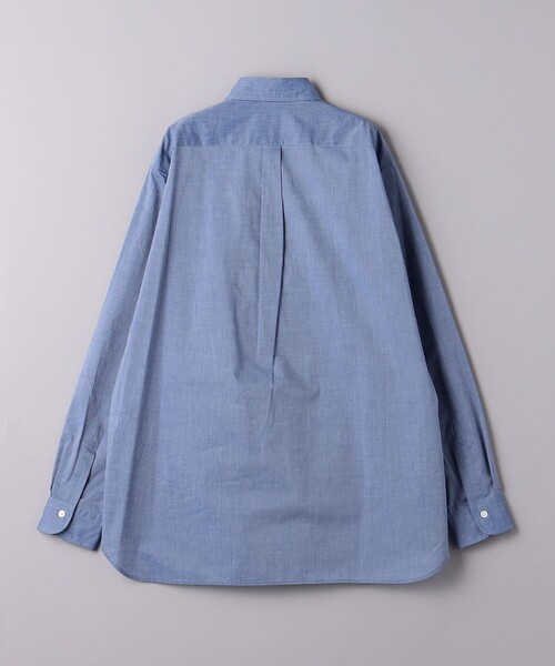 District UNITED ARROWS（ディストリクト ユナイテッドアローズ）の「＜District＞  CHAMBRAY BOSOM SHIRT/シャツ（シャツ/ブラウス・メンズ・ライトブルー/ライトピンク・L/M/S）」の3枚目の写真