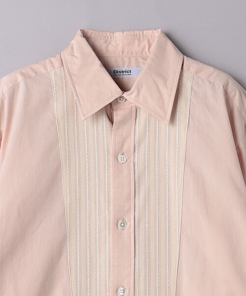 District UNITED ARROWS（ディストリクト ユナイテッドアローズ）の「＜District＞  CHAMBRAY BOSOM SHIRT/シャツ（シャツ/ブラウス・メンズ・ライトブルー/ライトピンク・L/M/S）」の9枚目の写真