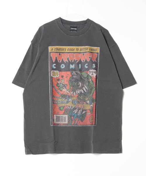 ⭐️美品‼️スラッシャー×ルーディーズコラボ TシャツV Kデザイン THRASHER - 2023 SS | DOLL