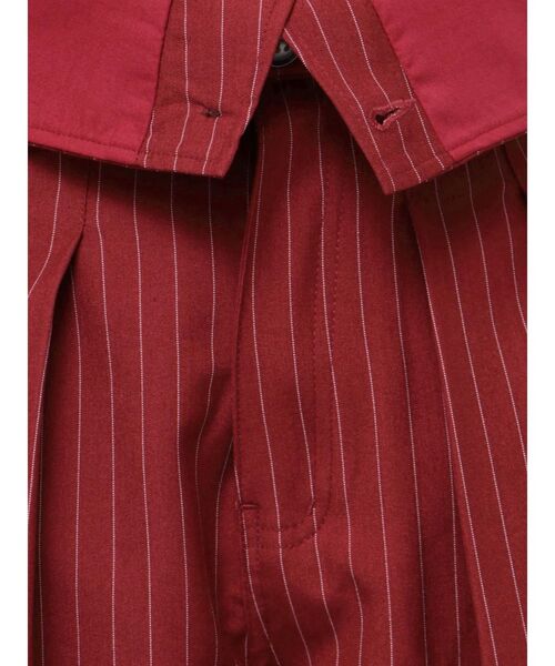 jouetie(ジュエティ)の「ターンバックウエストルーズパンツ(スラックス・レディース・オフホワイト/グレー/レッド・MEDIUM)」の12枚目の写真