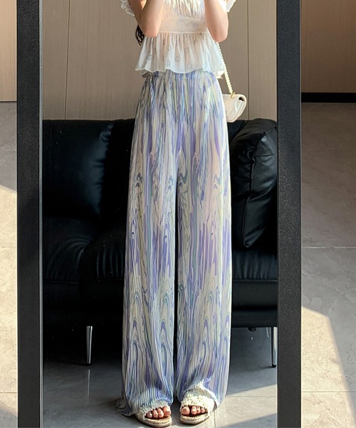 Twinkle;pm(トゥインクルピーエム)の「グラデーションプリーツパンツ(その他パンツ・レディース・パープル系その他・MEDIUM/SMALL/X-LARGE/LARGE)」の14枚目の写真