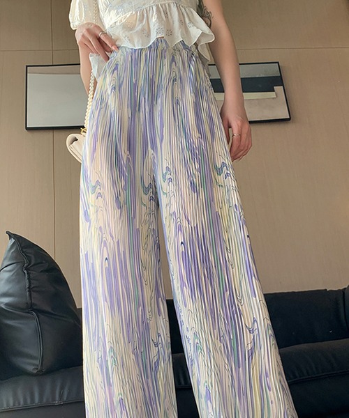 Twinkle;pm(トゥインクルピーエム)の「グラデーションプリーツパンツ(その他パンツ・レディース・パープル系その他・MEDIUM/SMALL/X-LARGE/LARGE)」の16枚目の写真