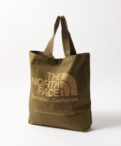 THE NORTH FACE(ザノースフェイス)の「《WEB限定》【THE NORTH FACE / ザ ノースフェイス】Organic Cotton Tote(トートバッグ・メンズ・アイボリー/カーキ/ブラック・FREE)」の3枚目の写真