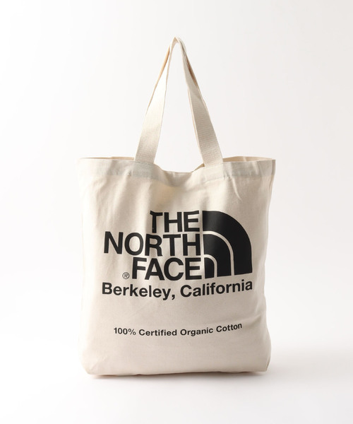 THE NORTH FACE(ザノースフェイス)の「《WEB限定》【THE NORTH FACE / ザ ノースフェイス】Organic Cotton Tote(トートバッグ・メンズ・アイボリー/カーキ/ブラック・FREE)」の4枚目の写真