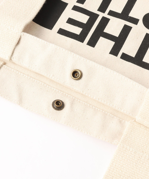 THE NORTH FACE(ザノースフェイス)の「《WEB限定》【THE NORTH FACE / ザ ノースフェイス】Organic Cotton Tote(トートバッグ・メンズ・アイボリー/カーキ/ブラック・FREE)」の12枚目の写真