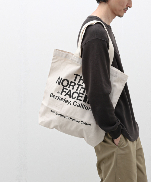THE NORTH FACE(ザノースフェイス)の「《WEB限定》【THE NORTH FACE / ザ ノースフェイス】Organic Cotton Tote(トートバッグ・メンズ・アイボリー/カーキ/ブラック・FREE)」の17枚目の写真