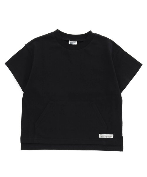 BREEZE(ブリーズ)の「WEB限定 バックプリントアップリケTシャツ(Tシャツ/カットソー・キッズ・オレンジ/ブラック/アイボリー/サックスブルー・90/100/110/120/130/140/150)」の6枚目の写真