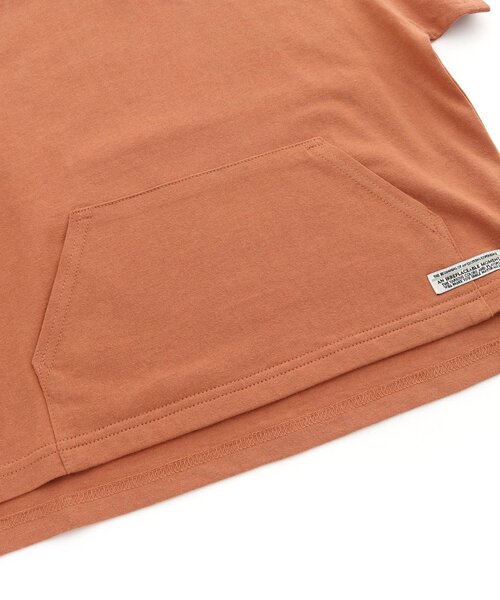 BREEZE(ブリーズ)の「WEB限定 バックプリントアップリケTシャツ(Tシャツ/カットソー・キッズ・オレンジ/ブラック/アイボリー/サックスブルー・90/100/110/120/130/140/150)」の9枚目の写真