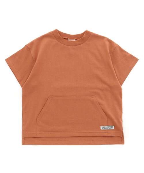 BREEZE(ブリーズ)の「WEB限定 バックプリントアップリケTシャツ(Tシャツ/カットソー・キッズ・オレンジ/ブラック/アイボリー/サックスブルー・90/100/110/120/130/140/150)」の15枚目の写真