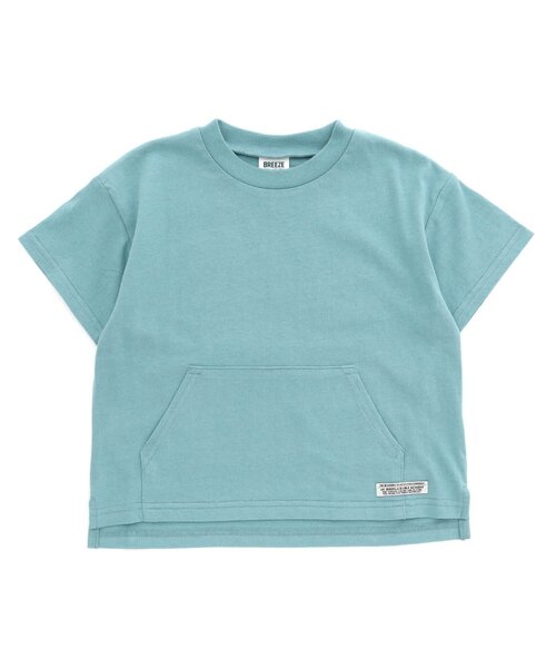 BREEZE(ブリーズ)の「WEB限定 バックプリントアップリケTシャツ(Tシャツ/カットソー・キッズ・オレンジ/ブラック/アイボリー/サックスブルー・90/100/110/120/130/140/150)」の16枚目の写真