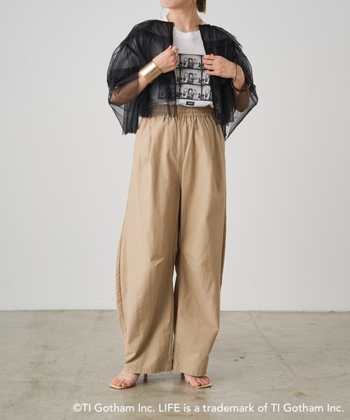 Omekashi（オメカシ）の「ラインナップ PHOTO Tシャツ（Tシャツ/カットソー・レディース・オフホワイト・FREE）」の5枚目の写真