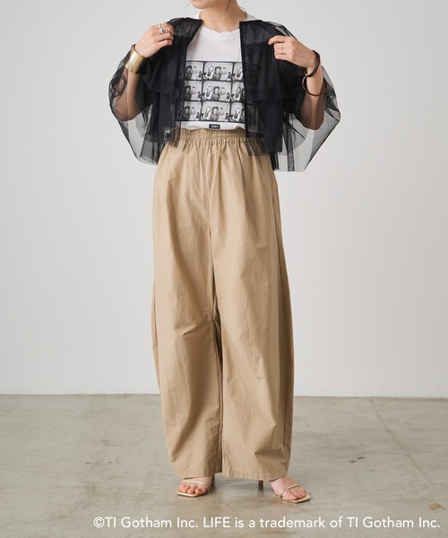 Omekashi（オメカシ）の「ラインナップ PHOTO Tシャツ（Tシャツ/カットソー・レディース・オフホワイト・FREE）」の6枚目の写真