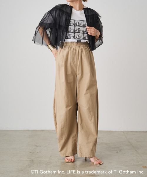 Omekashi（オメカシ）の「ラインナップ PHOTO Tシャツ（Tシャツ/カットソー・レディース・オフホワイト・FREE）」の7枚目の写真