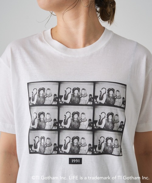 Omekashi（オメカシ）の「ラインナップ PHOTO Tシャツ（Tシャツ/カットソー・レディース・オフホワイト・FREE）」の13枚目の写真