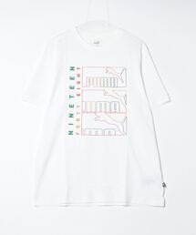 プーマ PUMA GRAPHICS トリプルNO1ロゴ Tシャツ_