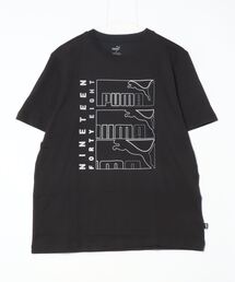プーマ PUMA GRAPHICS トリプルNO1ロゴ Tシャツ_