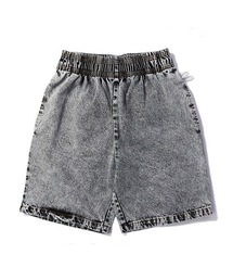 COOKMAN（クックマン）の「Cookman クックマン シェフ ショートパンツ ハーフパンツ イージーパンツ Snow Washed Denim Black（デニムパンツ）」