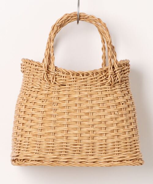 Marie-Louise（マリ－・ルイ－ズ）の「【UTIL/ユティル】ナイール ミニトートバッグ /#UT 016（かごバッグ・レディース・ナチュラル・FREE）」の3枚目の写真