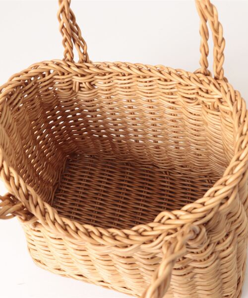 Marie-Louise（マリ－・ルイ－ズ）の「【UTIL/ユティル】ナイール ミニトートバッグ /#UT 016（かごバッグ・レディース・ナチュラル・FREE）」の5枚目の写真