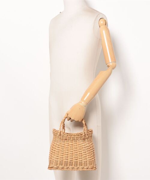 Marie-Louise（マリ－・ルイ－ズ）の「【UTIL/ユティル】ナイール ミニトートバッグ /#UT 016（かごバッグ・レディース・ナチュラル・FREE）」の7枚目の写真