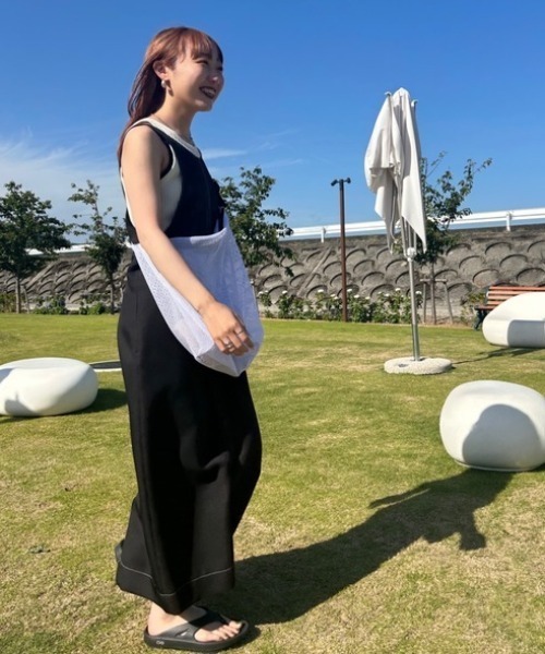 JULY NINE（ジュライナイン）の「[JULY NINE/ジュライナイン] SEQUEL メッシュショルダーバッグ（ショルダーバッグ・レディース・ブラック/オレンジ/ホワイト・ONE SIZE）」の5枚目の写真