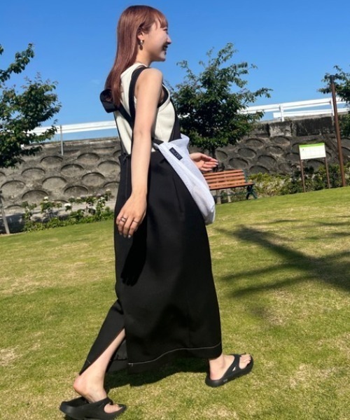 JULY NINE（ジュライナイン）の「[JULY NINE/ジュライナイン] SEQUEL メッシュショルダーバッグ（ショルダーバッグ・レディース・ブラック/オレンジ/ホワイト・ONE SIZE）」の4枚目の写真