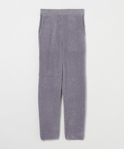 three dots(スリードッツ)の「ユニセックス プレミアムパイル パンツ(その他パンツ・メンズ・ネイビー/アイボリー/ライトグレー・LARGE/MEDIUM)」の2枚目の写真