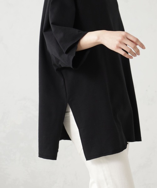 FOUND GOOD（ファウンドグッド）の「インレイチュニックワンピース（ワンピース・レディース・ブラック/ホワイト系5/グレー系5/グリーン系2・M/L）」の11枚目の写真