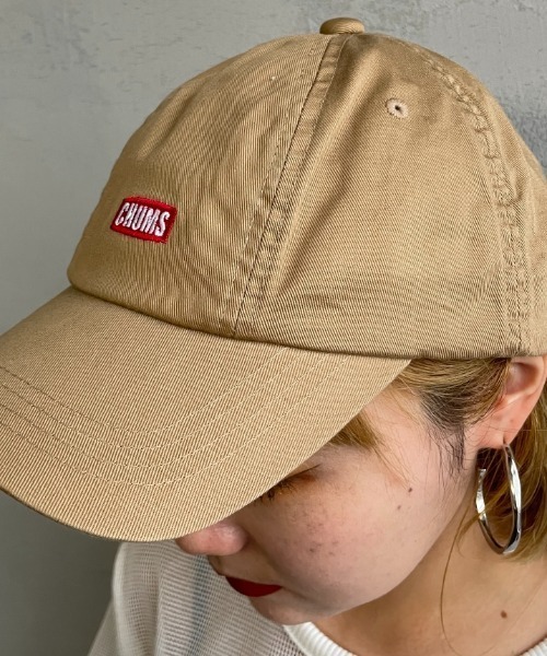 CHUMS（チャムス）の「[CHUMS/チャムス] ブランド刺繍ロゴ パイロットキャップ（キャップ・レディース・ベージュ/ネイビー/ブラック・F）」の15枚目の写真